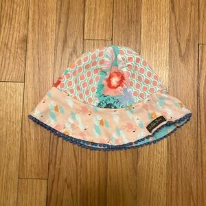Matilda Jane Swim Baby Toddler Sun Hat Reversible Excellent Condition